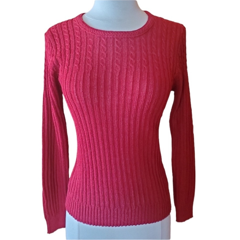 1980s/90s‎ Marisa Christina Dark Red Sweater